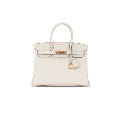 HERMES BIRKIN 30 TOGO ROSE GOLD HARDWARE (30*22*16cm)